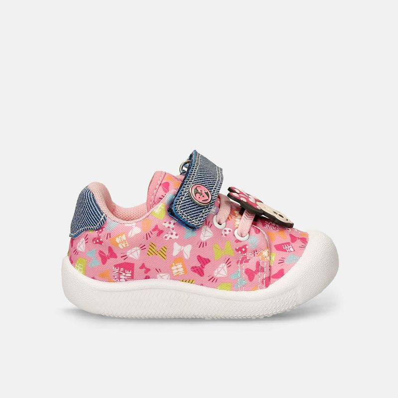 DISNEY - Tenis Bebé Para Niña Licenses Disney Malva L