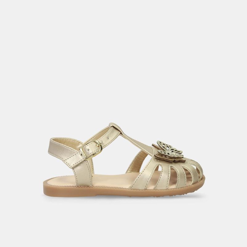 BUBBLE GUMMERS - Sandalias Infantil Para Niña Bubblegummers Dorado Shantel