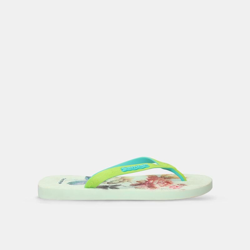 SANDA - Chanclas Para Mujer Sandak Verde Mabel S