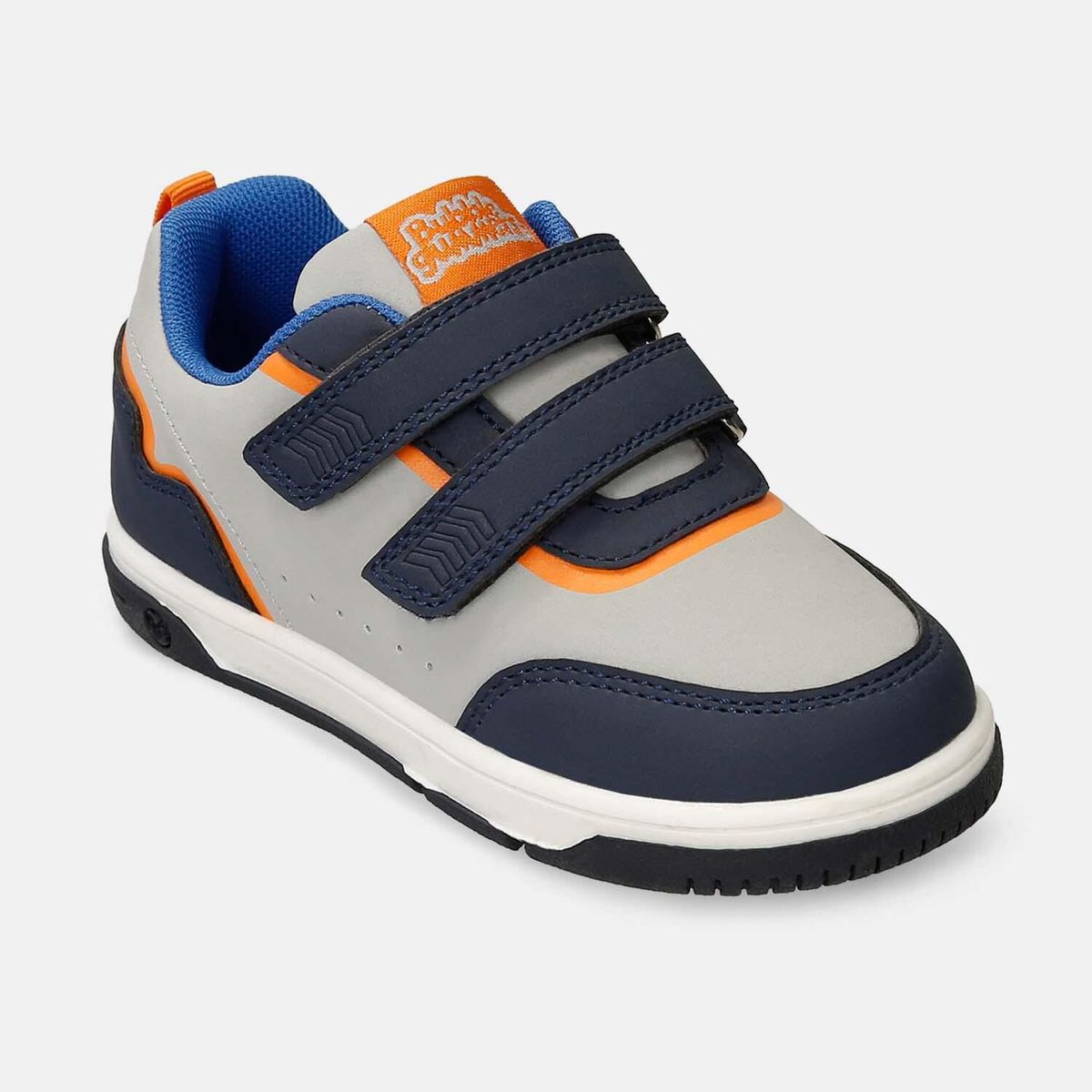 BUBBLE GUMMERS - Tenis Para Niño Bubblegummers Gris-Azul Stefano