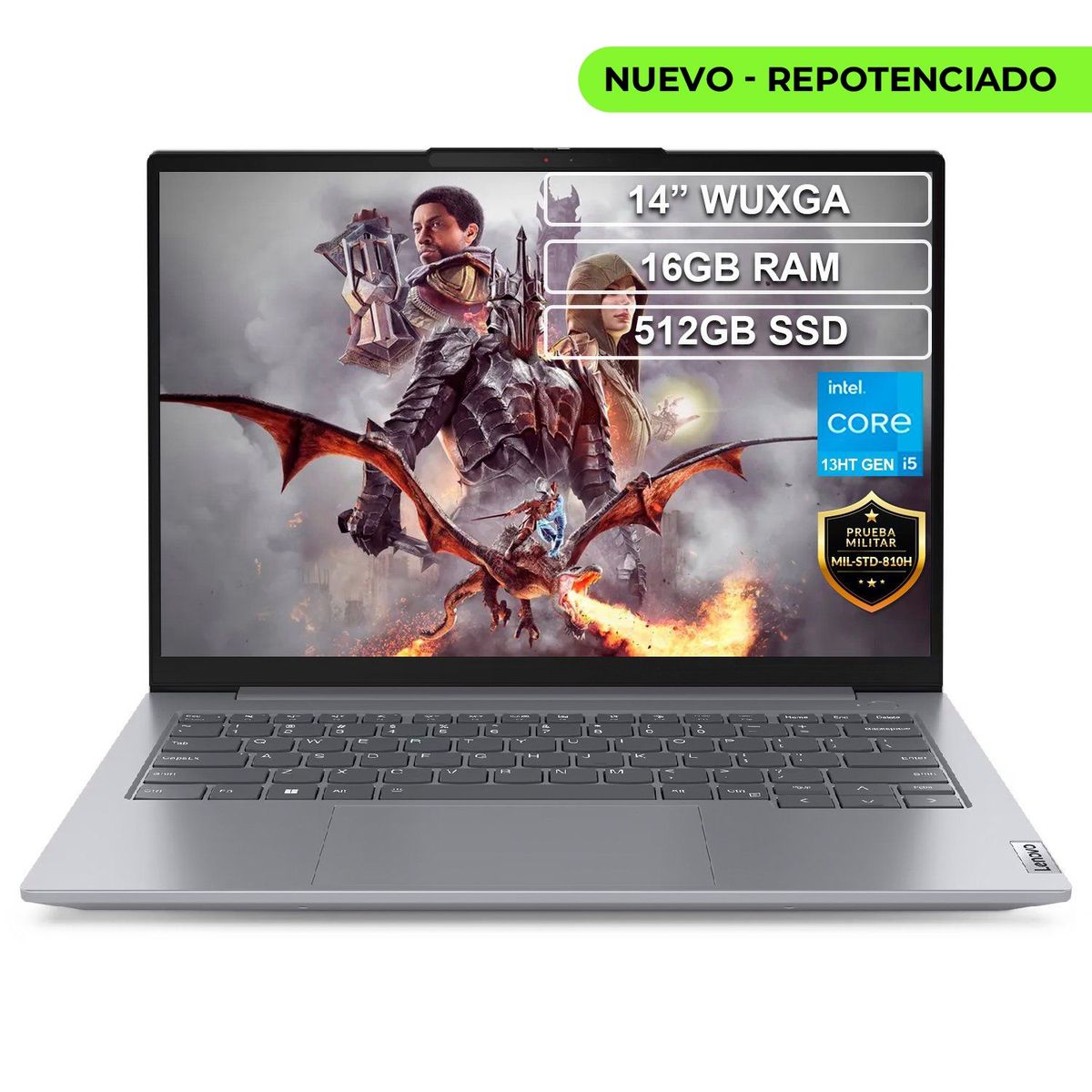 Lenovo - Portátil Lenovo ThinkBook 14 Core i5 13420H 16GB 512GB