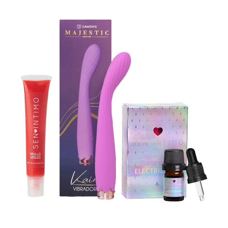 GENERICO - Kit Vibrador Kairo Camtoyz