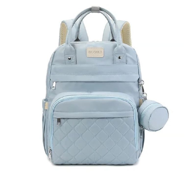 GENERICO - Morral Pañalera De Lujo Con Monedero Y Cambiador Para Bebes