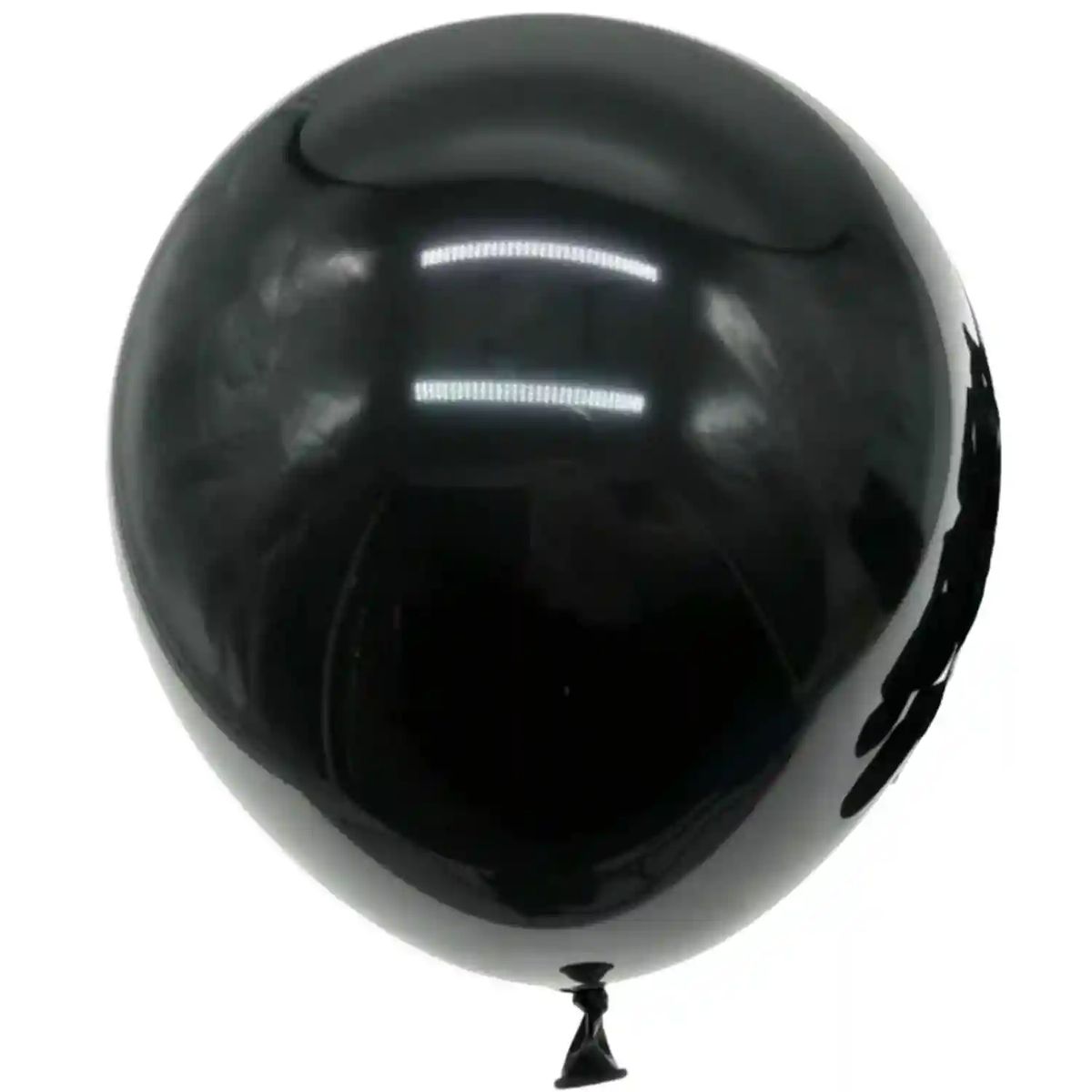 GENERICO - GLOBO NEGRO R12 X 12 UNIDADES