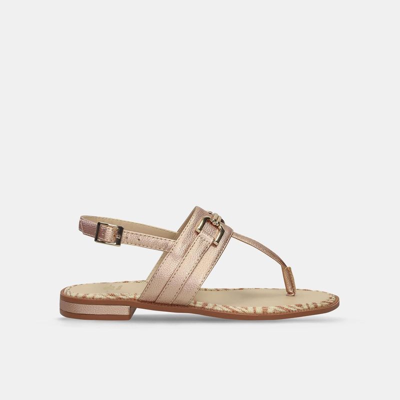 BATA - Sandalias Para Mujer Bata Oro Rosa Jorin