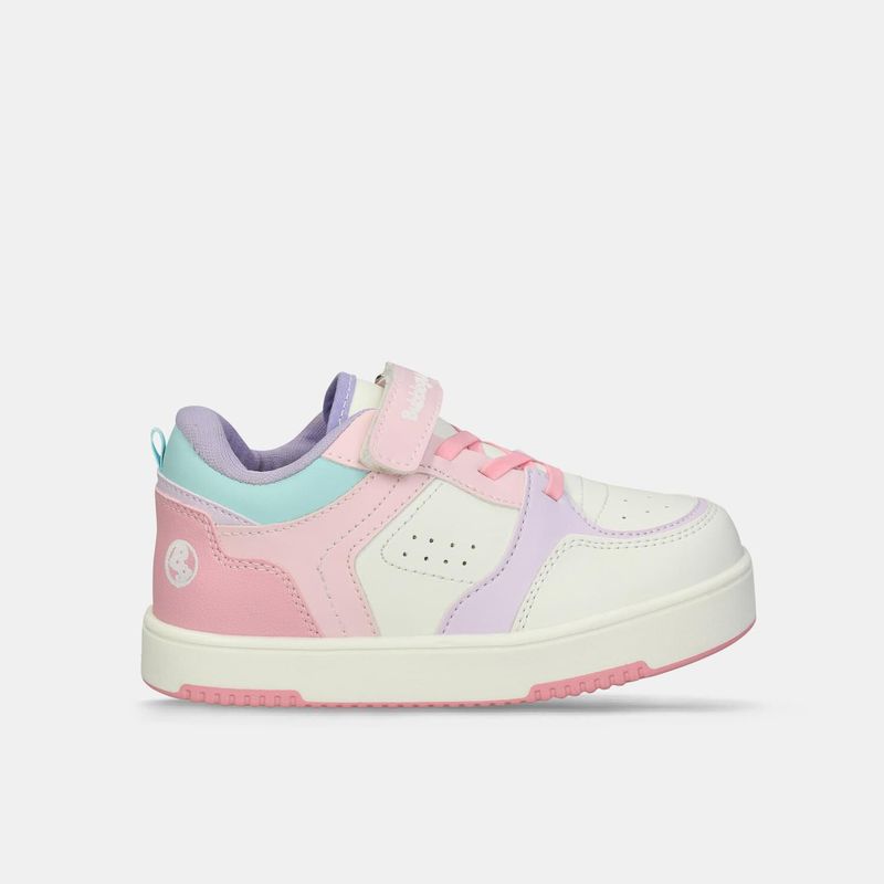 BUBBLE GUMMERS - Tenis Infantil Para Niña Bubblegummers Blanco Shanaya