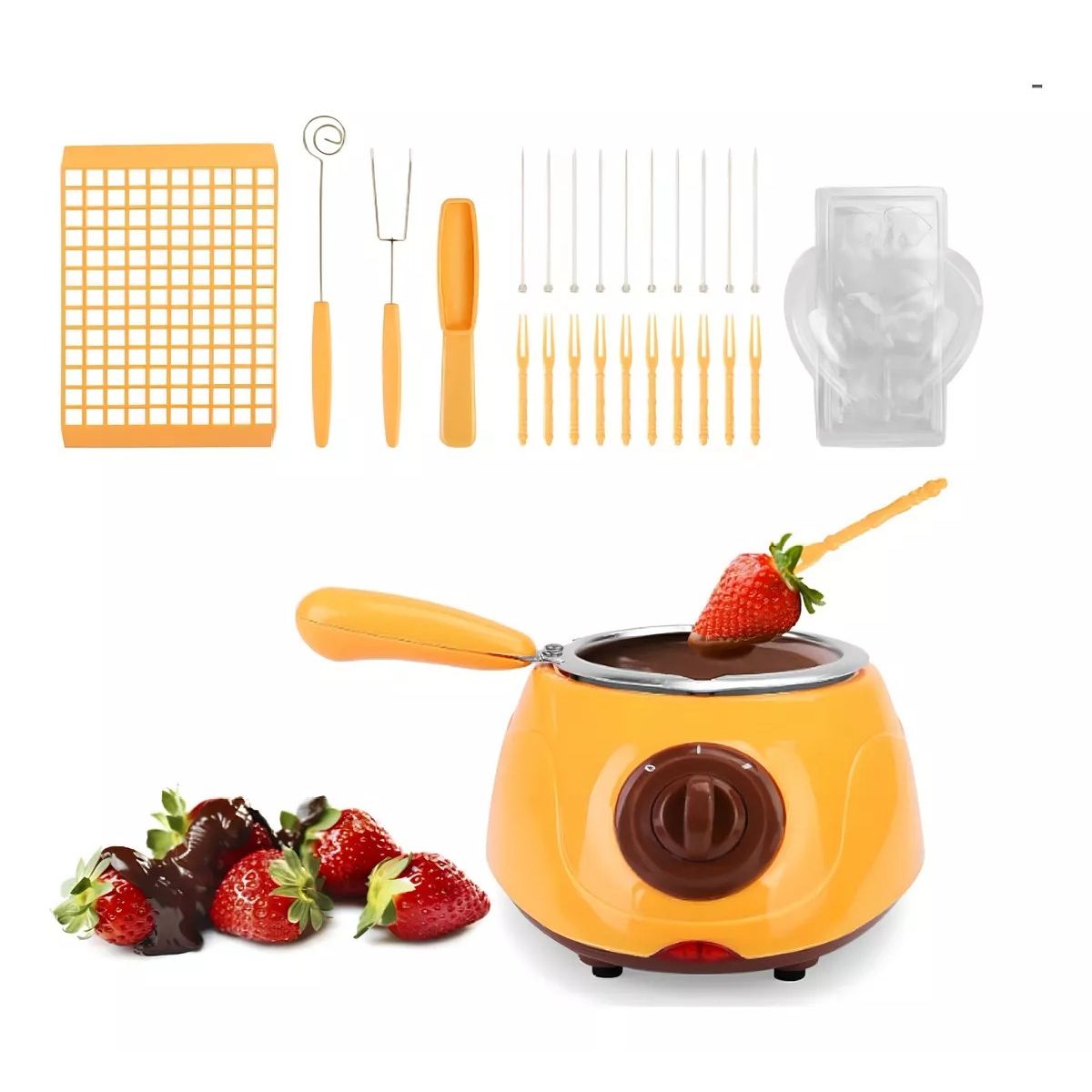 GENERICO - olla Chocolatera Fondue Maquina Para Derretir Chocolate