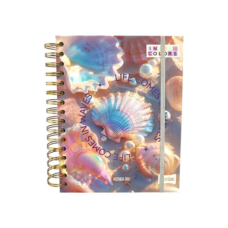 SCRIBE - Agenda Permanente Scribe Pro Argollada Gratis Colores X15
