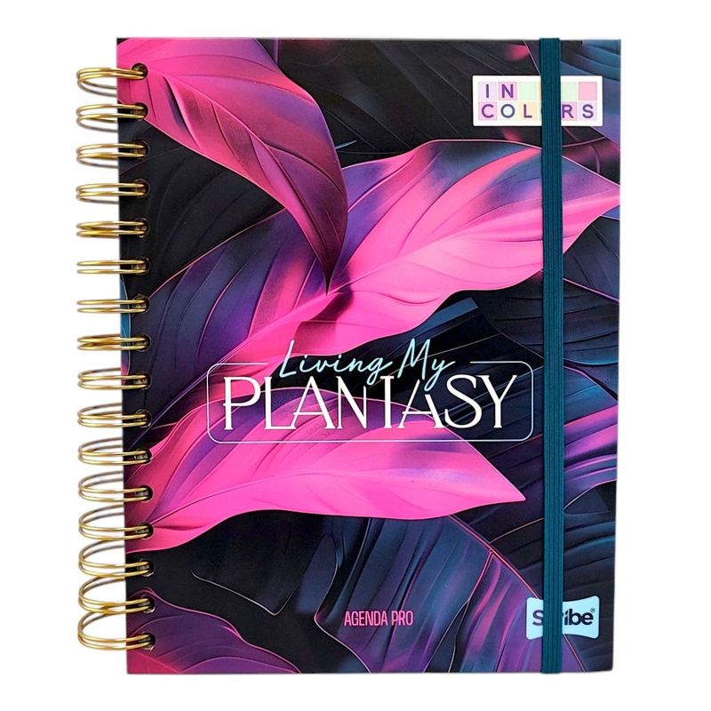 SCRIBE - Agenda Permanente Scribe Pro Argollada Gratis Colores X15