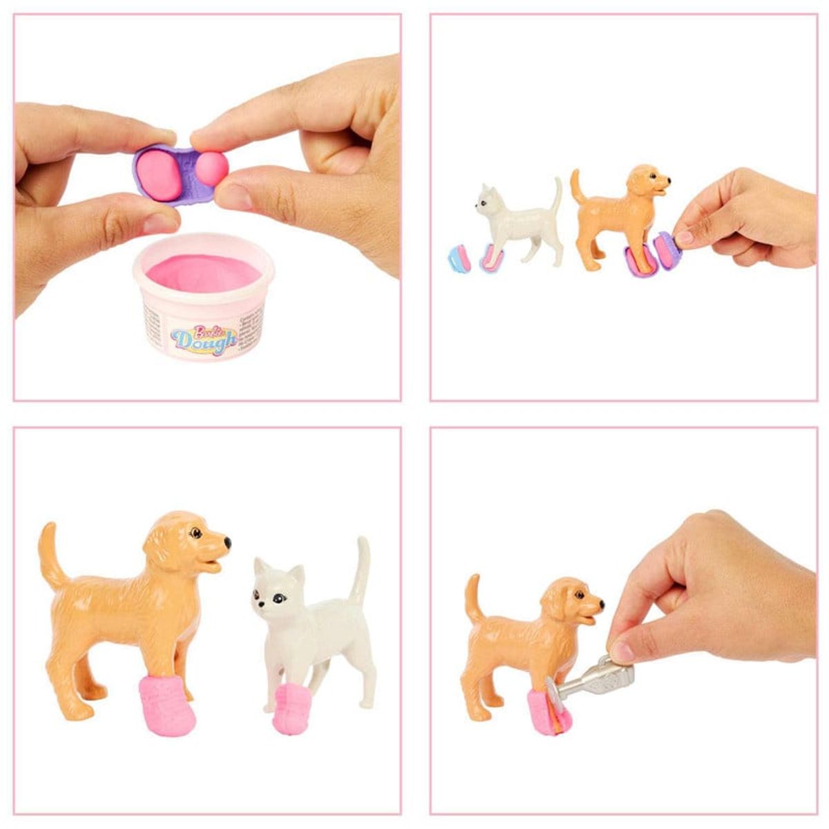 BARBIE - Barbie Profesiones Veterinaria Con Mascotas Y Accesorios