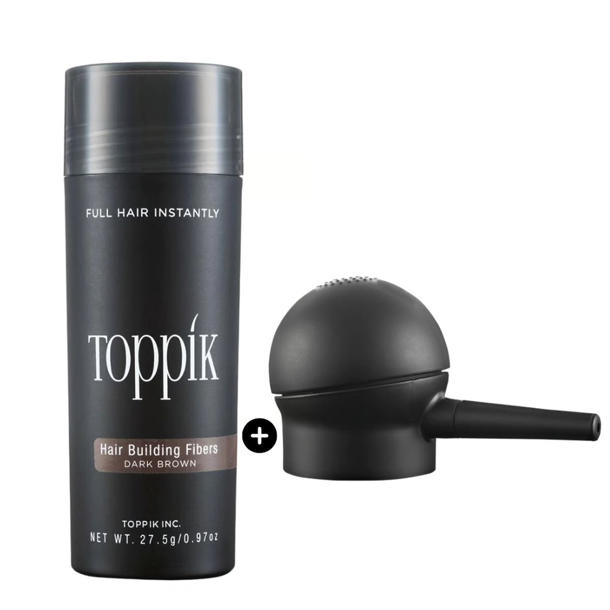 TOPPIK - Fibras Capilares Toppik Color Castaño Oscuro + Aplicador