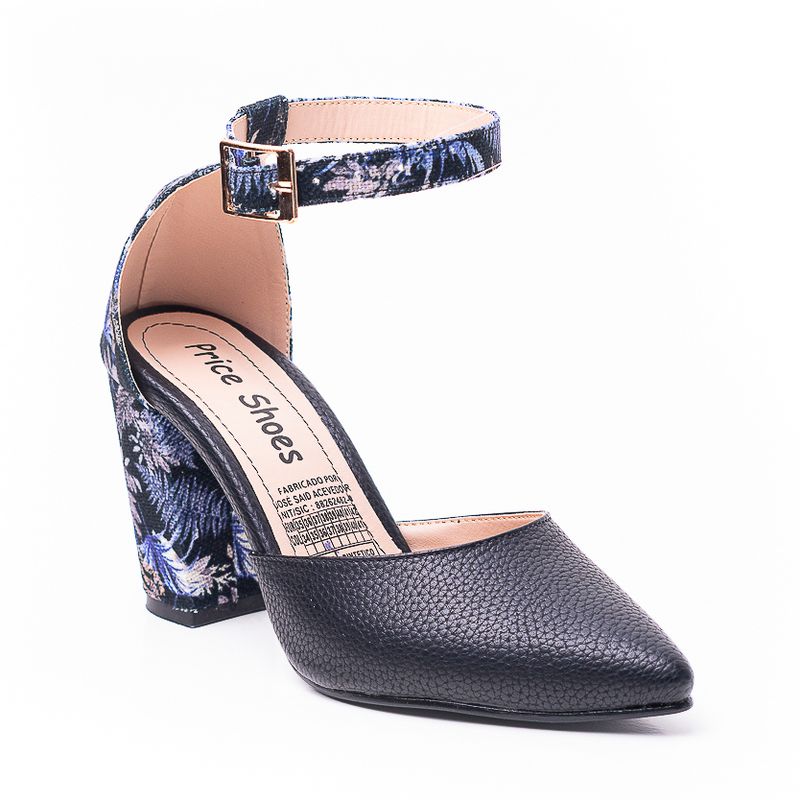 PRICE SHOES - Price Shoes Ejecutivos Tacon en punta 9729084-2NEGRO
