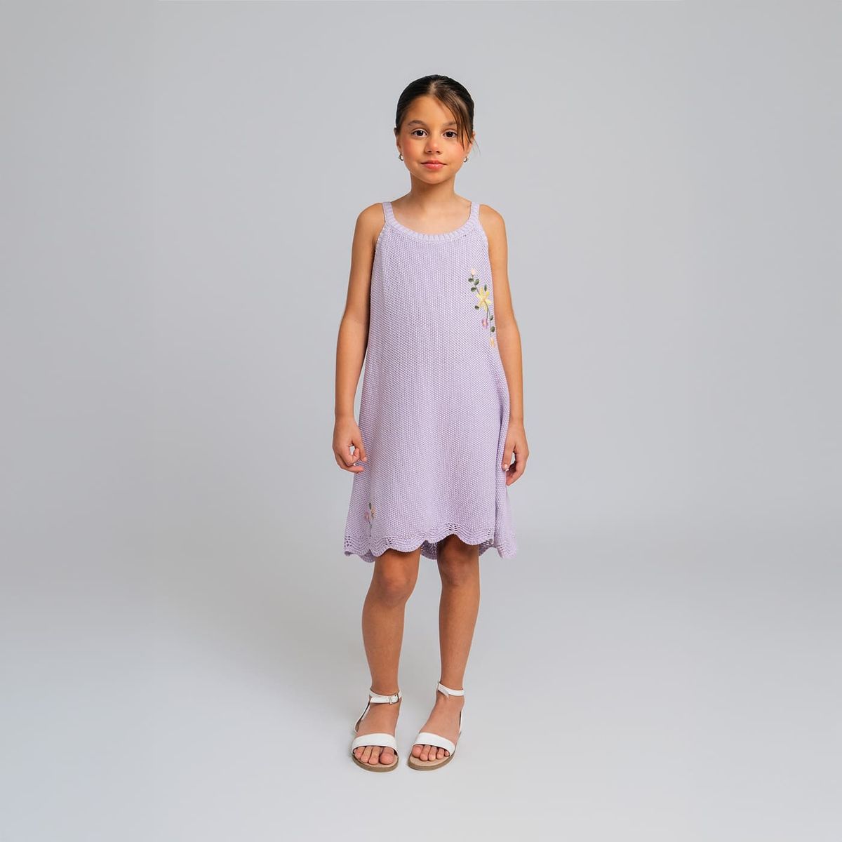 QTORSE - Vestido para Niña tejido Martina