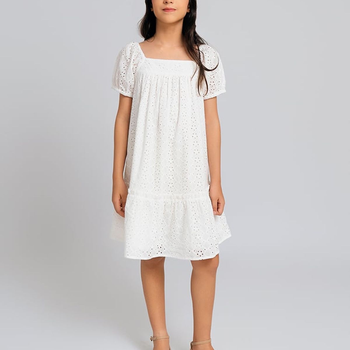 QTORSE - Vestido para Niña en Ojalillo Karla