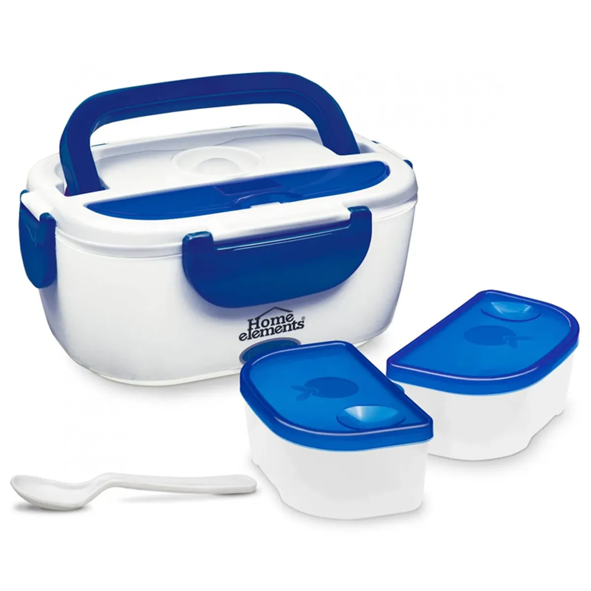 HOME ELEMENTS - Lonchera Eléctrica Home Elements Color Azul Porta Comida