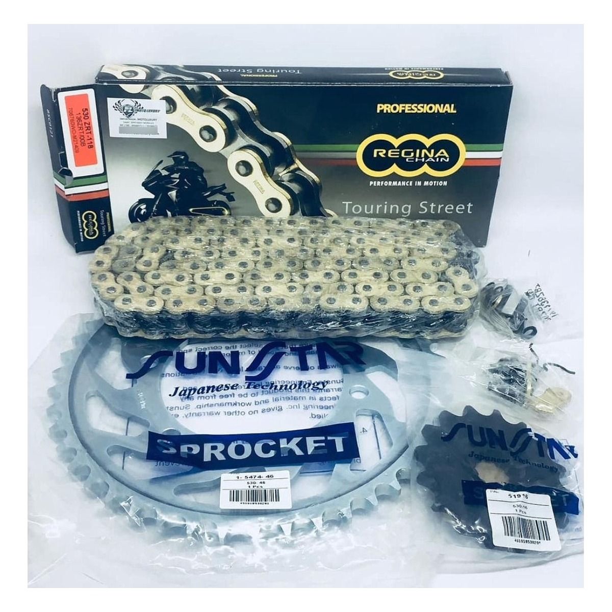 GENERICO - Kit De Arrastre Regina Yamaha Fz6  S2 04-09