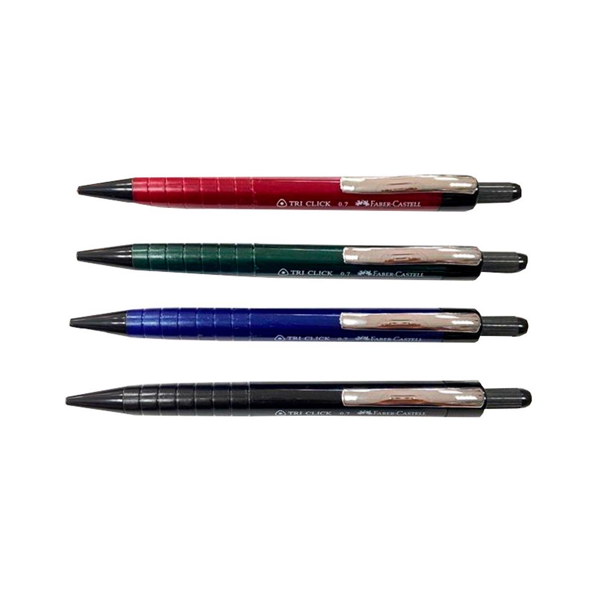 FABER-CASTELL - Portaminas Tri Click 0.7 Con Minas Faber Castell