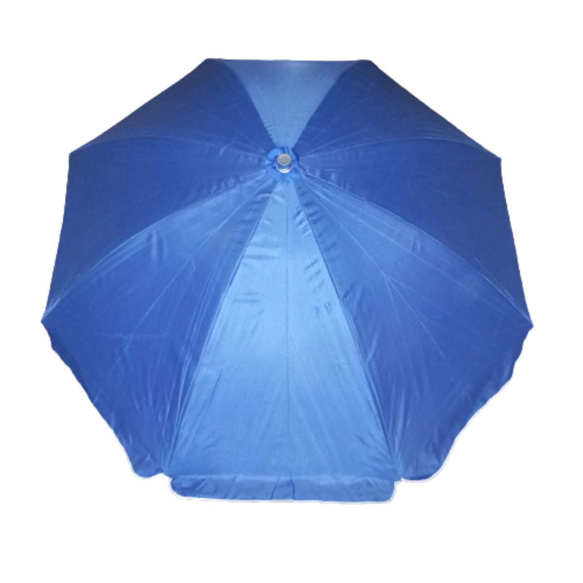 GENERICO - Parasol Doble Tela Doble Varilla Impermeable UV 2 mt Diámetro Azul Rey