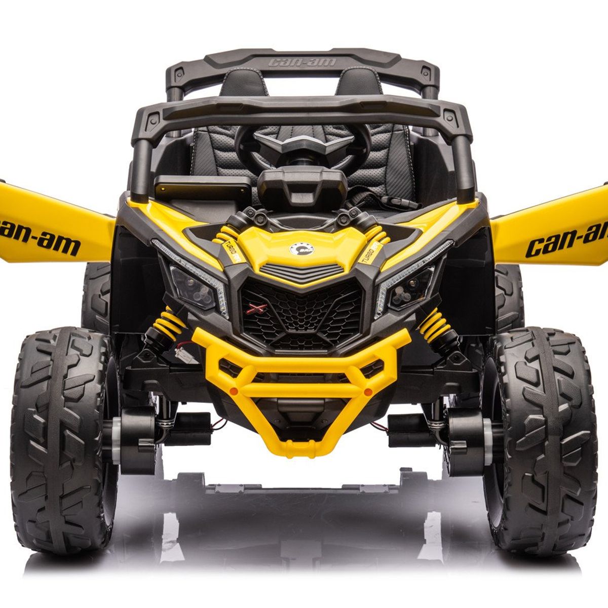 GENERICO - Carro Eléctrico Infantil Can-Am Maverick 12V Licencia Oficial Todo Terreno y Control Remoto