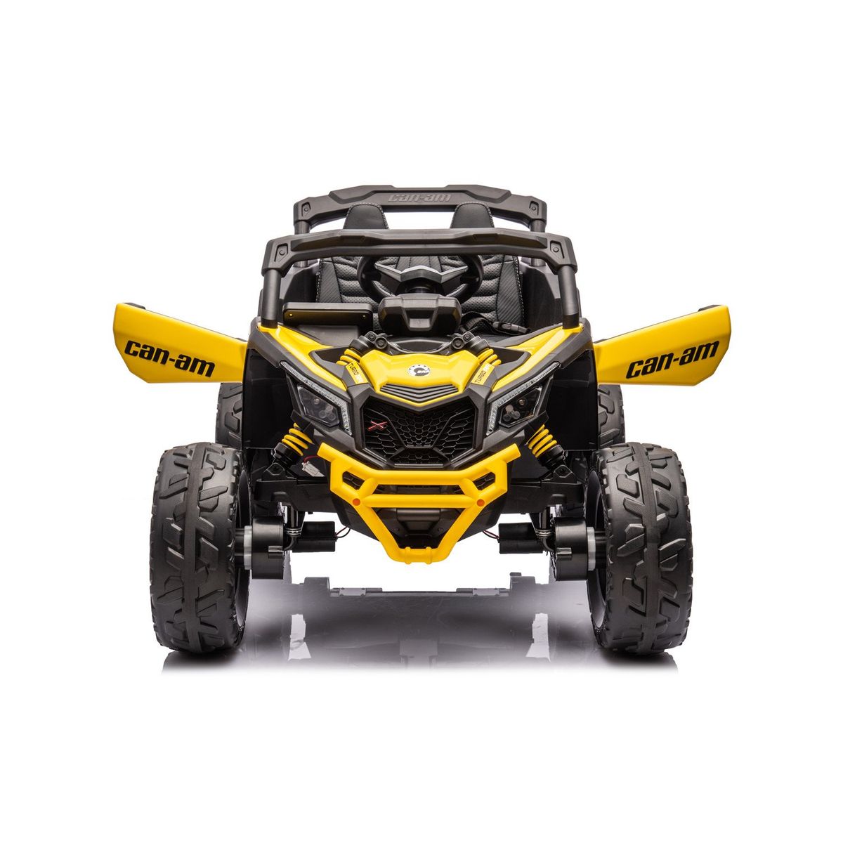 GENERICO - Carro Eléctrico Infantil Can-Am Maverick 12V Licencia Oficial Todo Terreno y Control Remoto