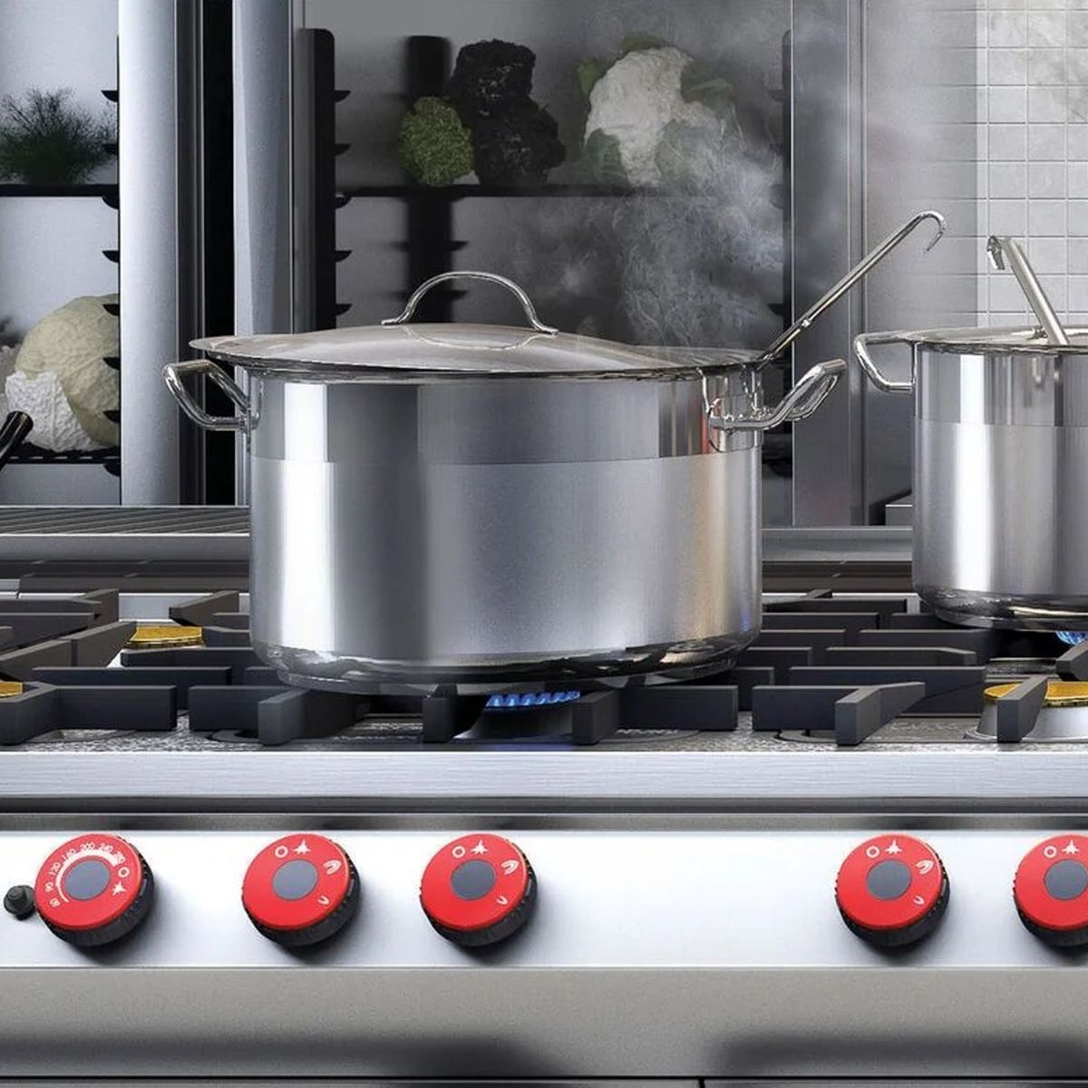 TRAMONTINA - Olla Alta 157 L 28Cm Tramontina 62648280 Acero Inox -Plateado