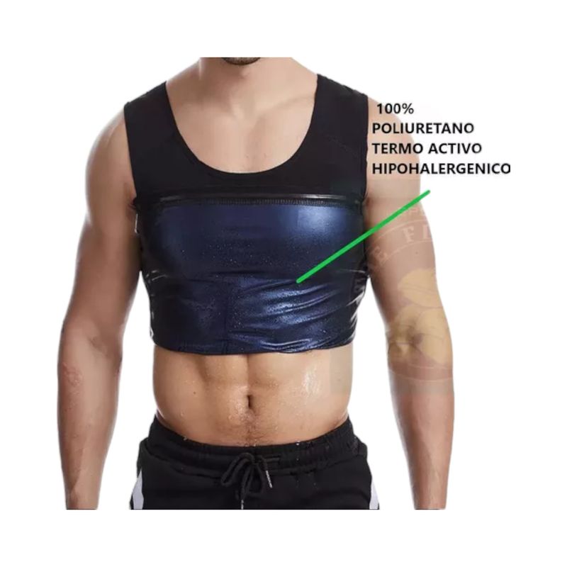 GENERICO - Faja Reductora Termica Camiseta Esqueleto Hot Shappers Sauna