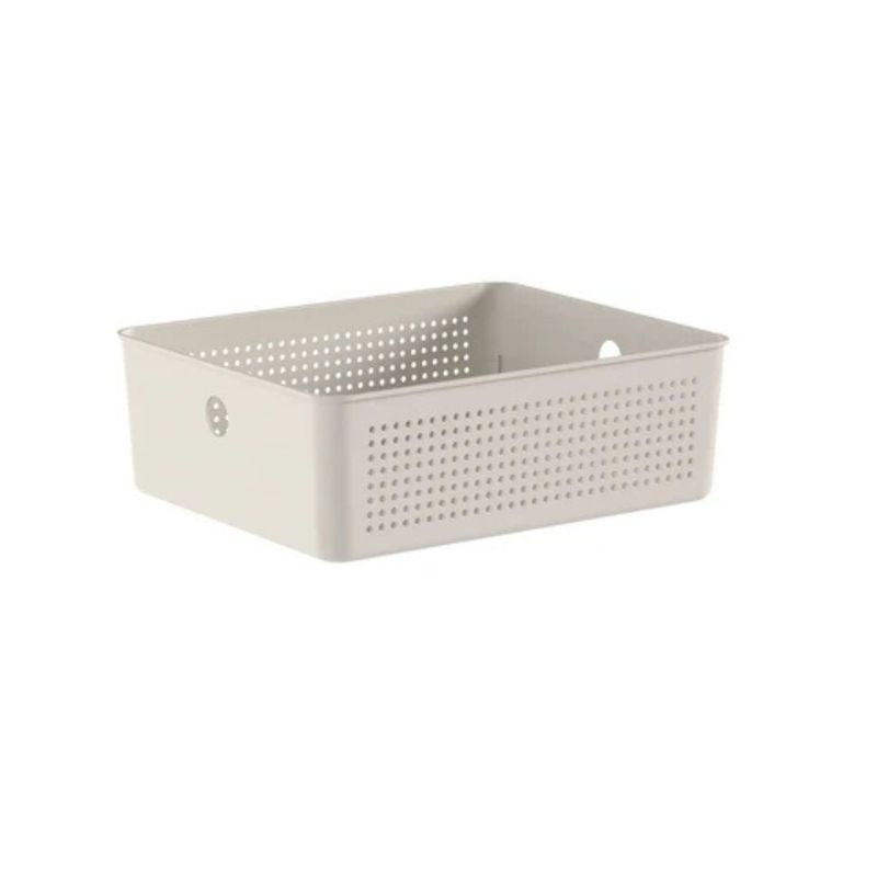 GENERICO - Cesta flow de 5.4 Litros color beige