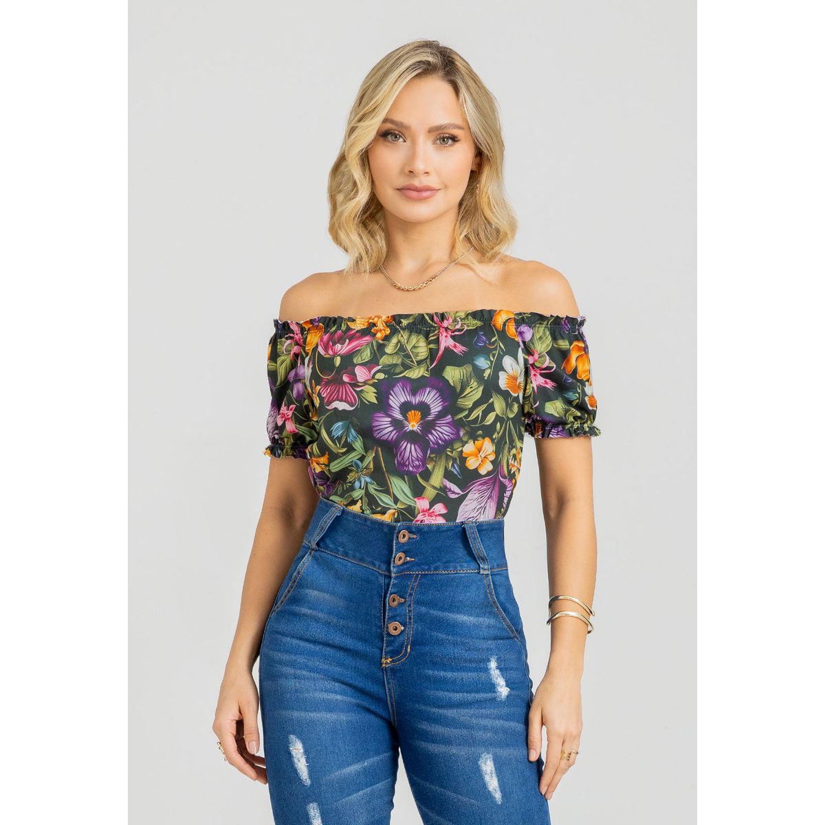 MARKETING PERSONAL - Blusa Mujer Estampado Mp 106967