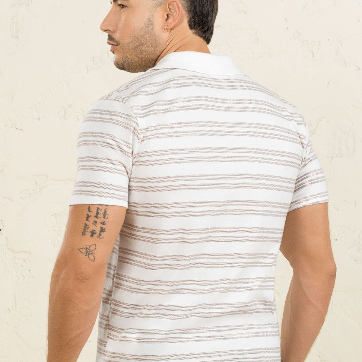 MARKETING PERSONAL - Polo Hombre Estampado Mp 107013