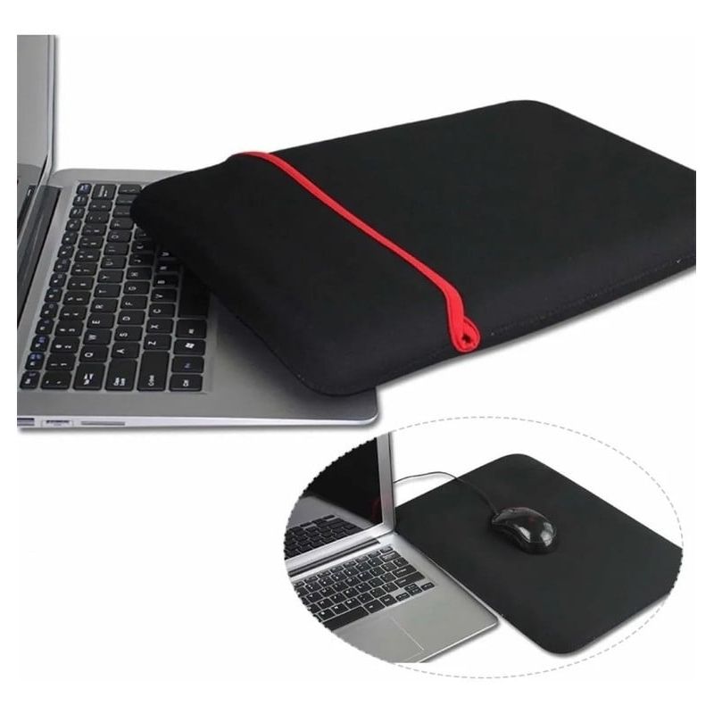 GENERICO - Funda Para Portatil  Mouse Pad Resistente al Agua Estuche 14