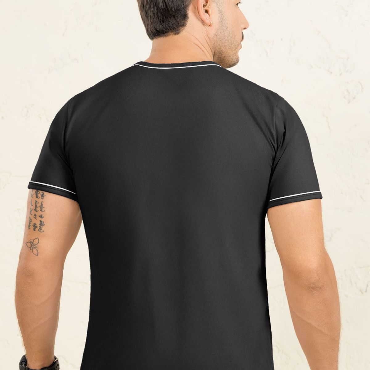 MARKETING PERSONAL - Camiseta Hombre Negro Mp 107015