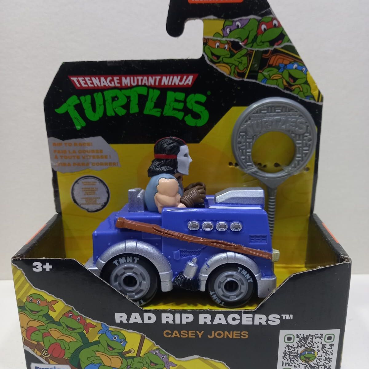 GENERICO - CARRO DE IMPULSO TORTUGAS NINJA CASEY JONES ESCALA 180