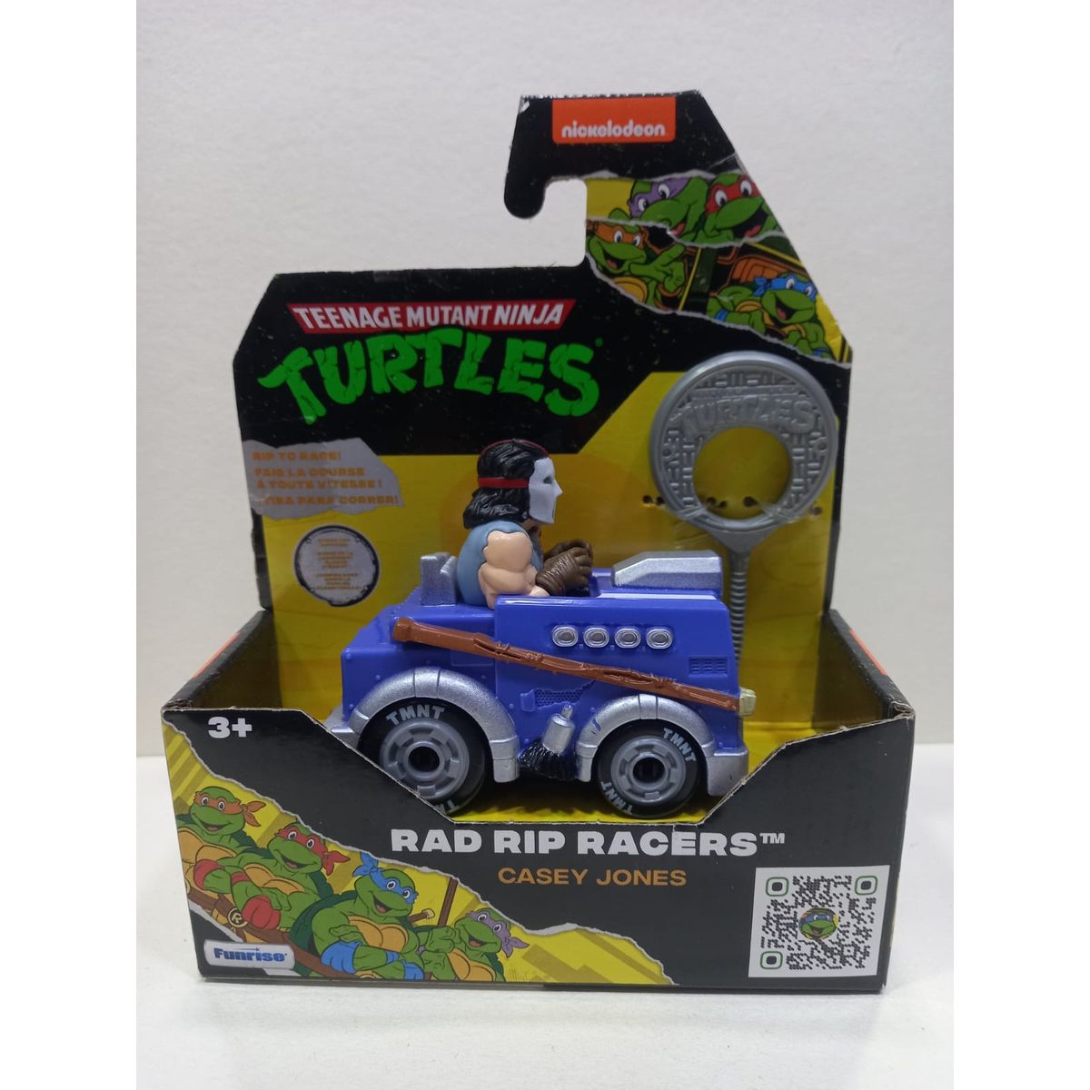 GENERICO - CARRO DE IMPULSO TORTUGAS NINJA CASEY JONES ESCALA 180