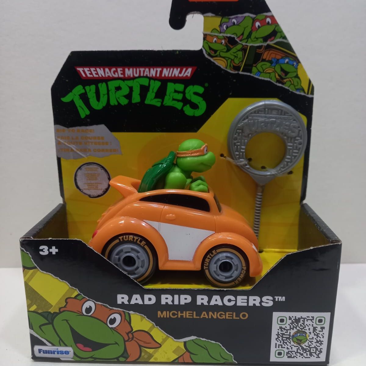 GENERICO - CARRO DE IMPULSO TORTUGAS NINJA MICHELANGELO ESCALA 180