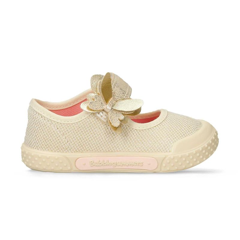 BUBBLE GUMMERS - Tenis Bebé Para Niña Bubblegummers Champaña- Quilla