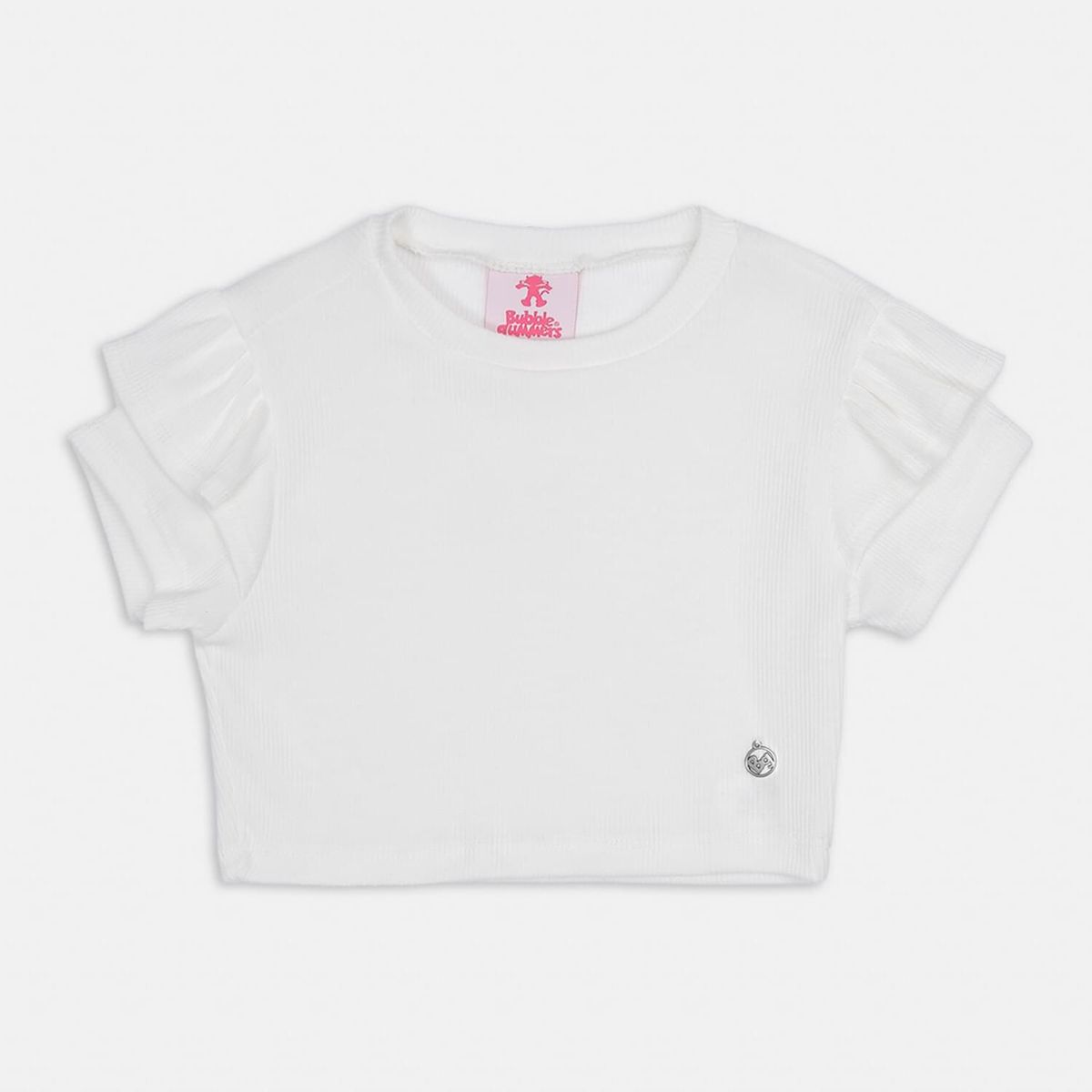 BUBBLE GUMMERS - Camiseta Para Niña Bubblegummers Blanco Kappi
