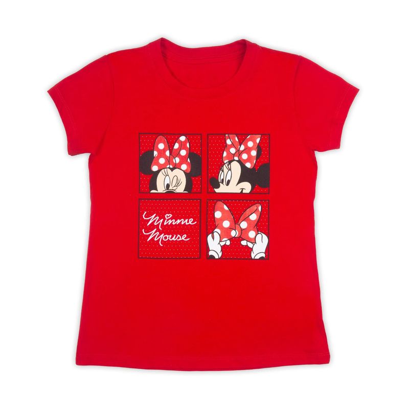DISNEY - Camiseta Para Niña Licenses Disney Rojo Inés L