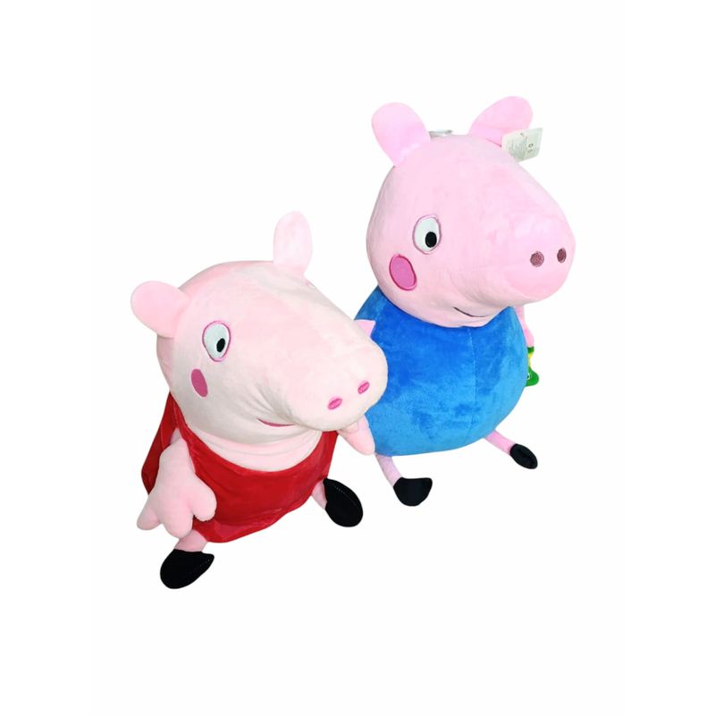 GENERICO - Pareja Personajes Serie Peppa Pig  George y Peppa