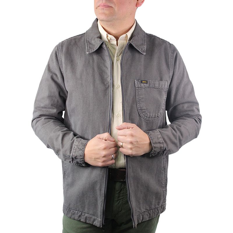 LEC LEE - Chaqueta Casual Hombre Lec Lee Gris