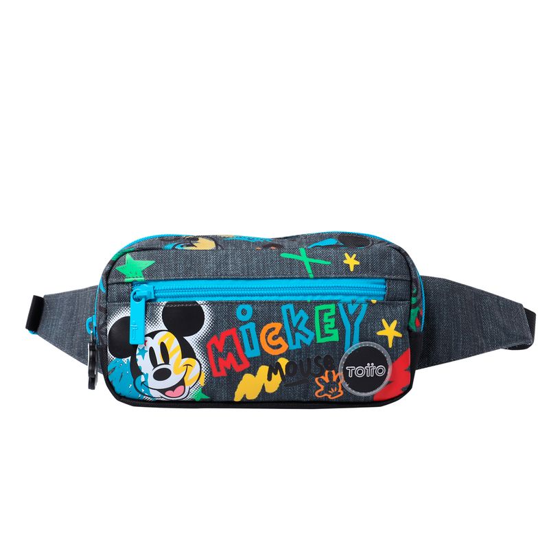 TOTTO - Canguro para Niño Mickey Gris