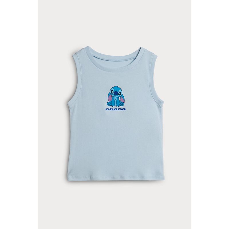 KOAJ - KOAJ Camiseta manga sisa teens cuello redondo, con arte en el  MUJER