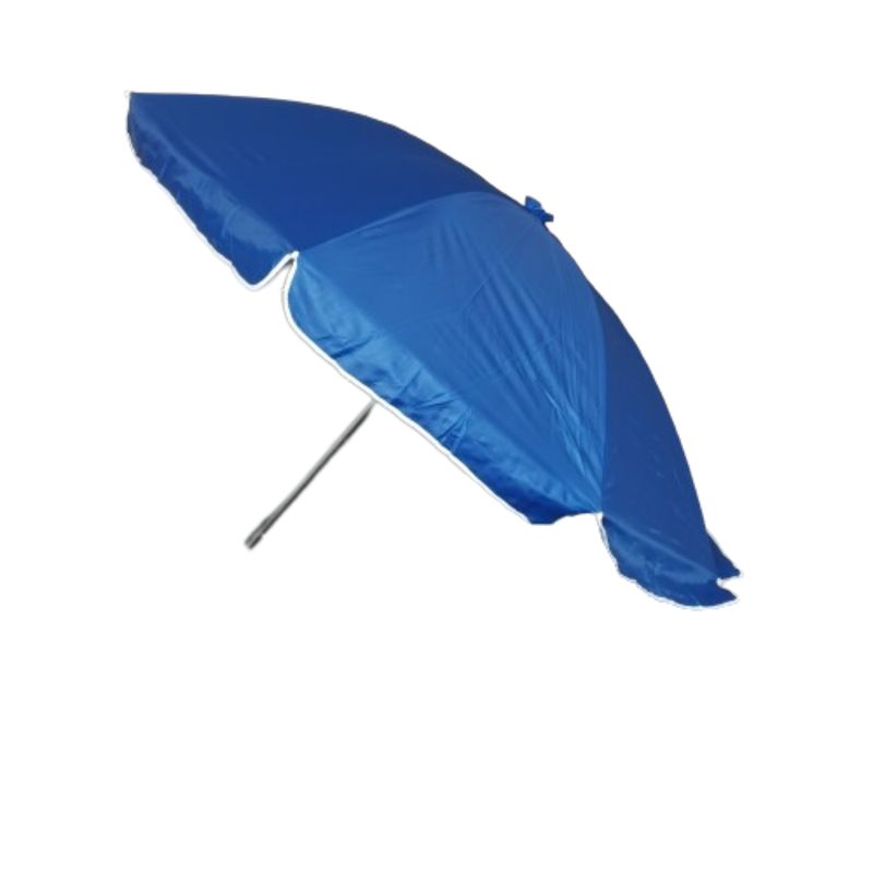GENERICO - Parasol Doble Tela Doble Varilla Impermeable UV 2.80 mt Diáme Azul Rey