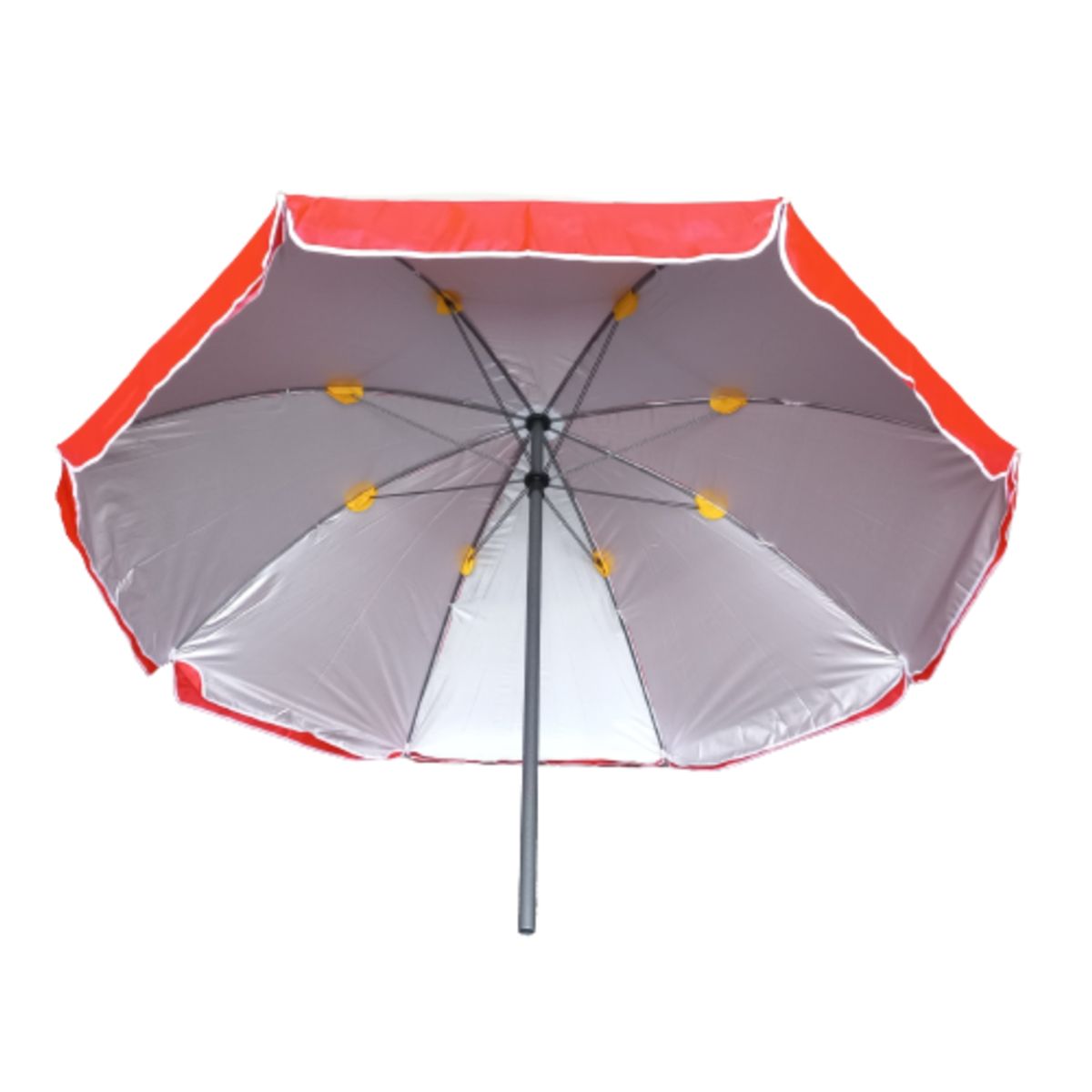 GENERICO - Parasol Doble tela Doble varilla impermeable UV 2.80 mt Diámetro rojo