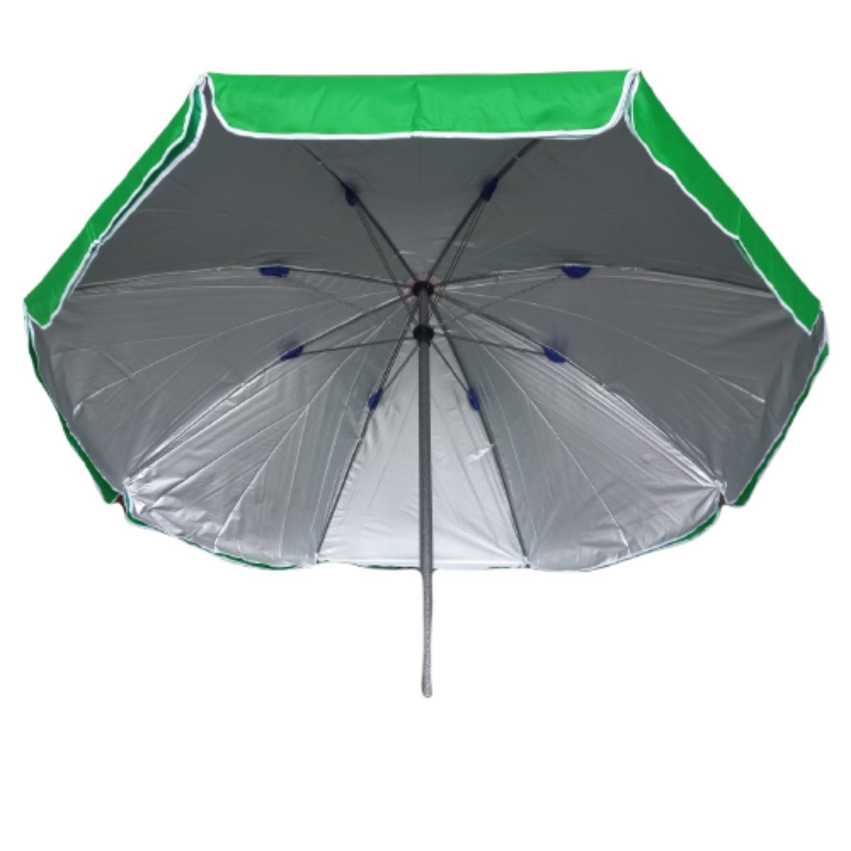 GENERICO - Parasol Doble tela Doble varilla impermeable UV 2.80 mt Diámetro verde