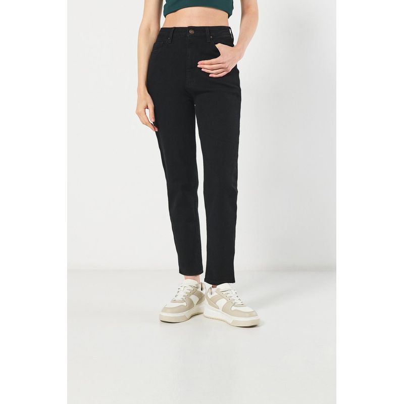 KOAJ - KOAJ Jean mom fit tiro super alto MUJER