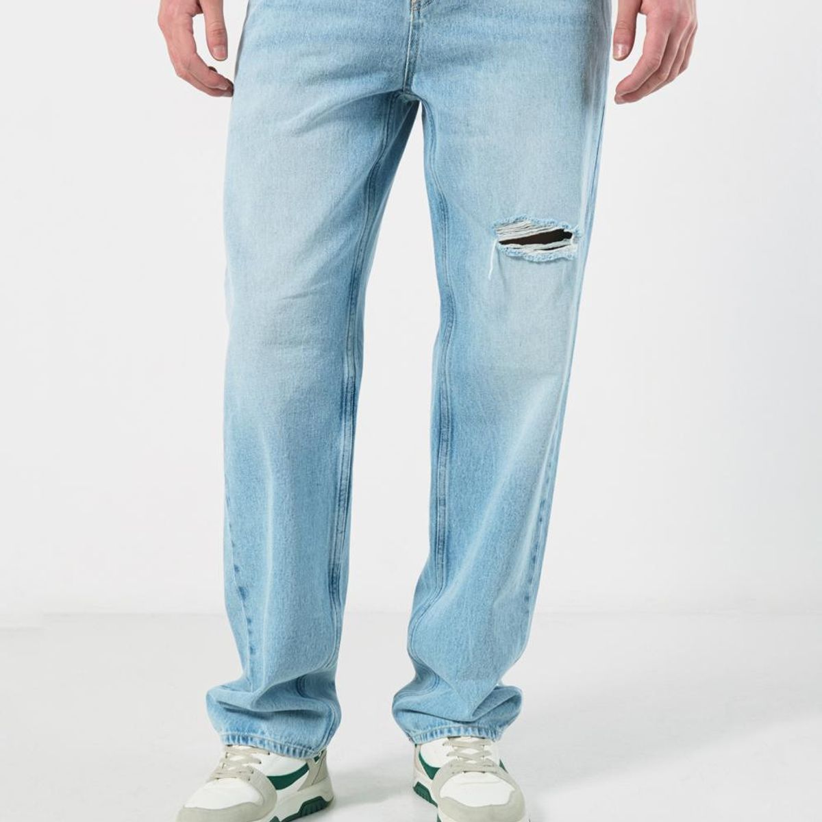 KOAJ - KOAJ Pantalon jean 90s Hombre bota ancha Hombre