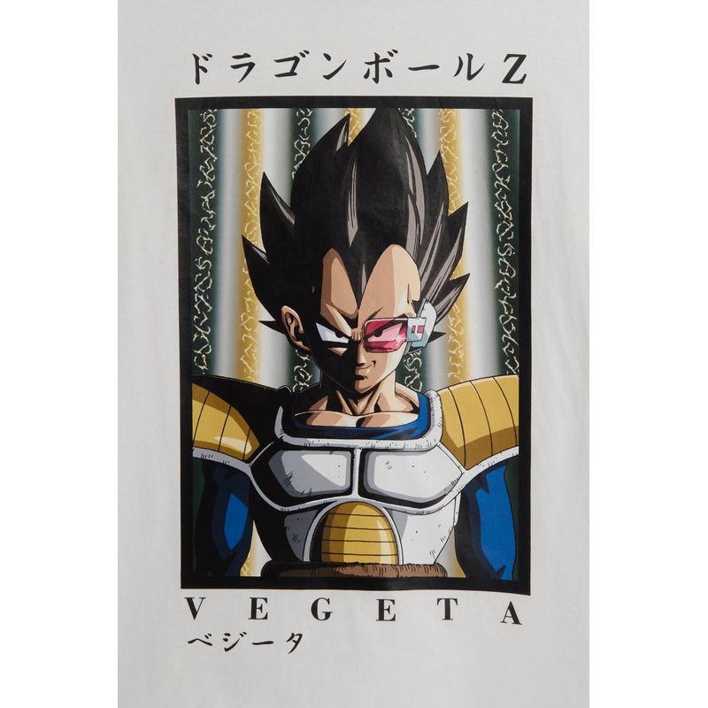 KOAJ - KOAJ Camiseta teens manga corta crema con estampado Dragon Bal HOMBRE