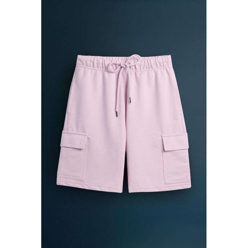 KOAJ - KOAJ Bermuda unicolor cargo con bolsillos laterales con tapa Bermuda unicolor cargo con bolsillos laterales con tapa Mujer