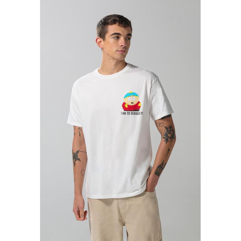 KOAJ - KOAJ Camiseta manga corta con estampado de South Park. HOMBRE