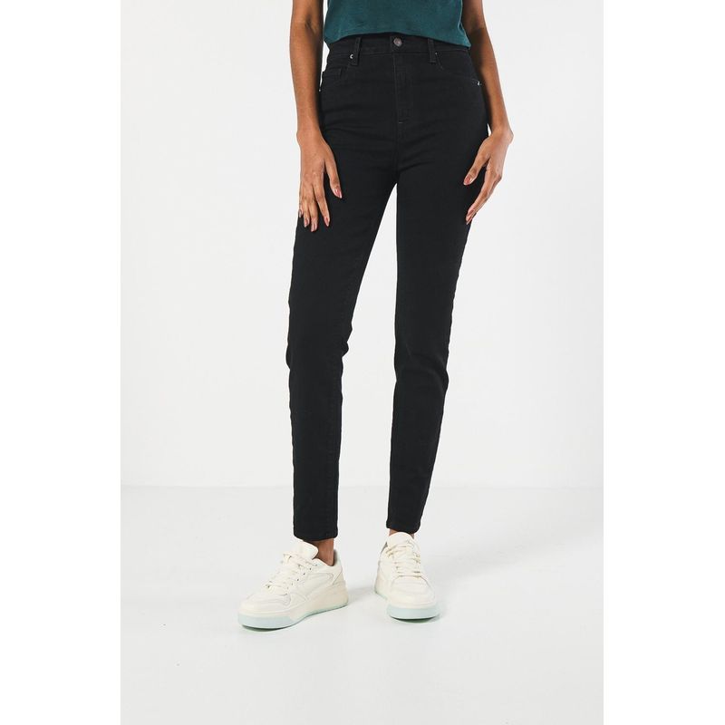 KOAJ - KOAJ Jean jegging super tiro alto azul claro MUJER